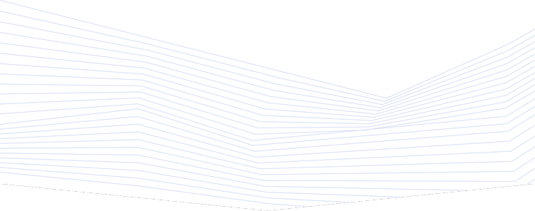 Abstract geometric design with a black background and white lines converging towards the center, forming a V-shaped pattern.