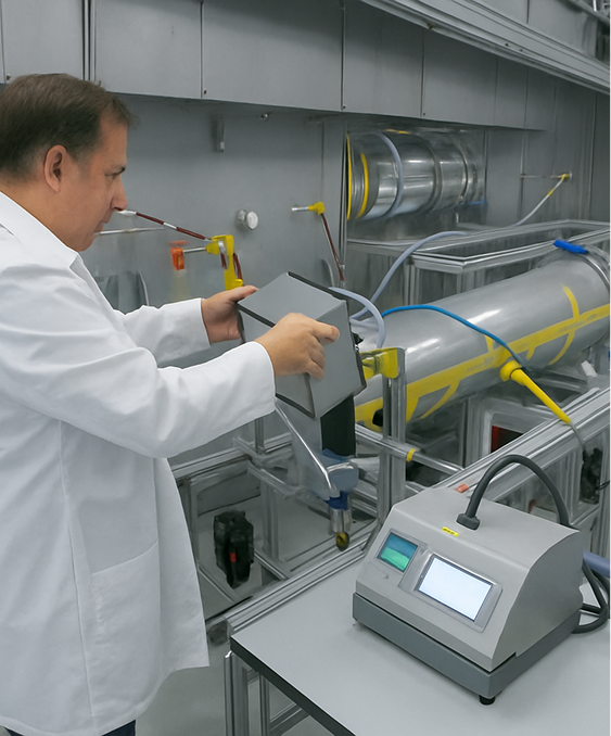 Omega Test Filter Air Filter Testing & Validation | Rensa Filtration